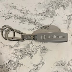 Lululemon Silicone Keychain